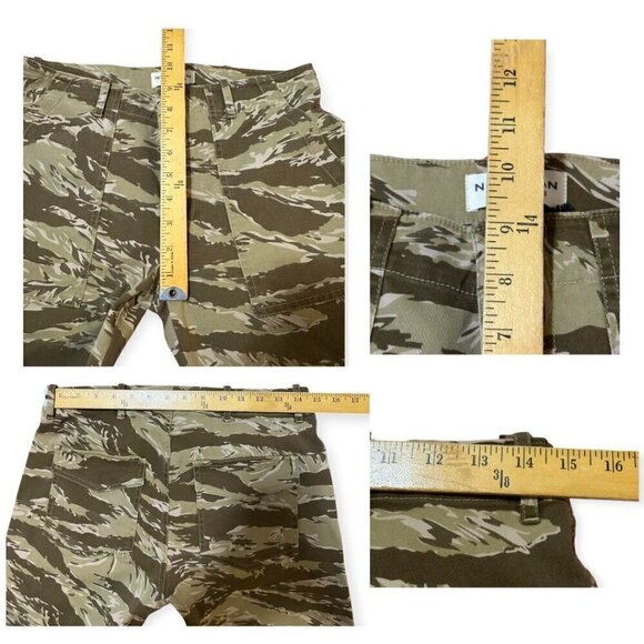 Nili‎ Lotan Cropped French Military Pant, Khaki Tiger Camo, Size 6, New with tag - Picture 11 of 12